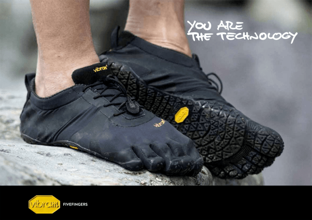 Vibram Five Fingers : you are the technology